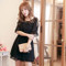 Lace Stitching Strapless Dress Lace Stitching Strapless Dress