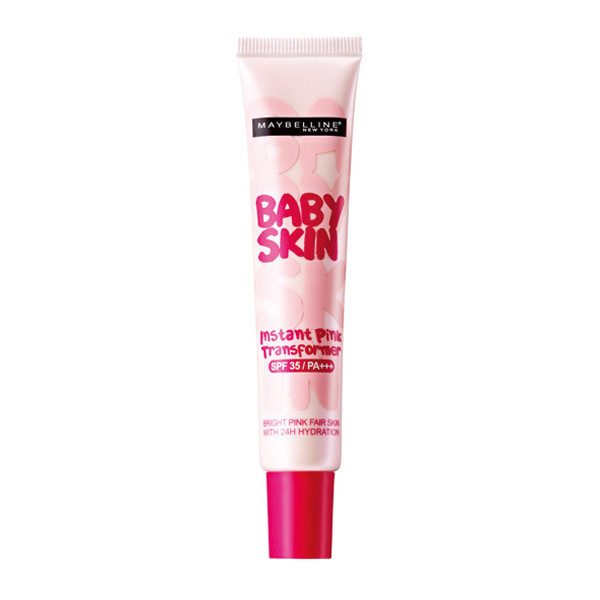 MAYBELLINE Baby Skin Instant Pink Transformer SPF35/PA+++ - Strawberrycoco