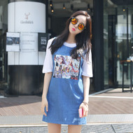 Pop Color Blue Dress