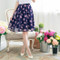 Flower Print Knee Length Skirt