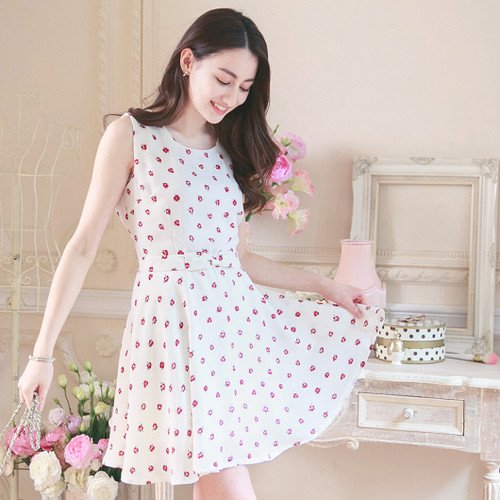 Flower Butterfly Knot Dress