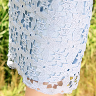 Lace Flower Petal Skirt