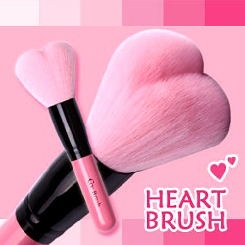 CORINGCO CoC Lovely Pink Heart  Multi Volume Makeup Brush