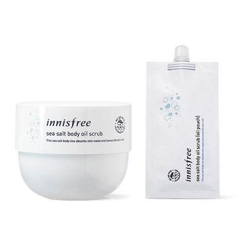 innisfree Sea Salt Body Oil Scrub Strawberrycoco
