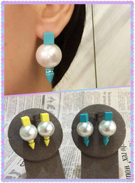 Funky Pearl Earrings