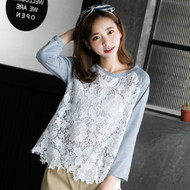 Knitting Lace Cotton Top