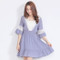 V-Neck Stitching Hollow Lace Cut Dress V-Neck Stitching Hollow Lace Cut Dress