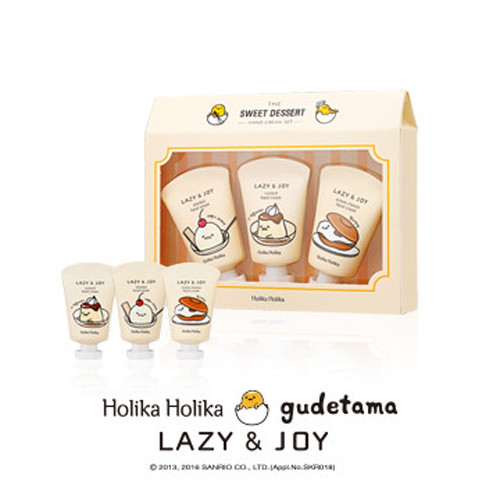 Holika Holika Gudetama LAZY & JOY Dessert Hand Cream Set