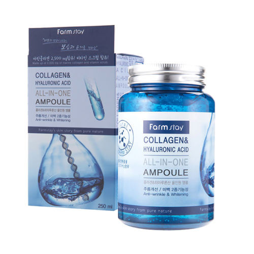 Farm Stay All in One Collagen & Hyaluronic Ampoule - Strawberrycoco