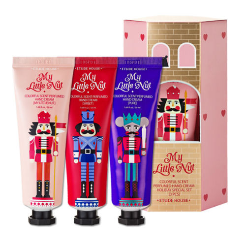 ETUDE HOUSE My Little Nut Colorful Scent Perfume Hand Cream Set