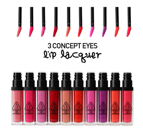 3CE 3 Concept Eyes Lip Lacquer Lipstick