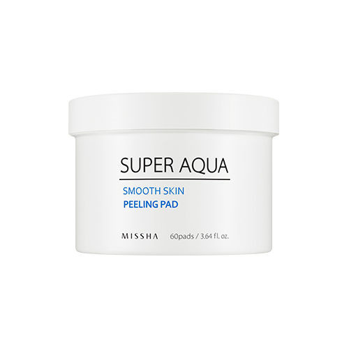 MISSHA Super Aqua Smooth Skin Peeling Pad - Strawberrycoco