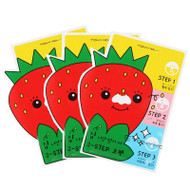 TONYMOLY Mr.Strawberry Seed 3-step Nose Pack 6g x 3pcs