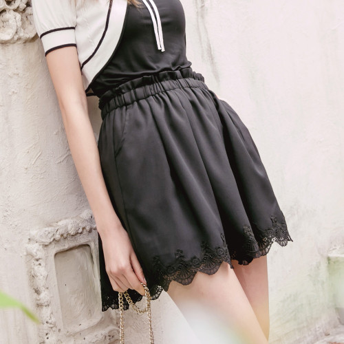 Lace Underwear Shorts Hot Pants Skirt 