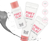 APRIL SKIN Pinky Clay Nose Pack 3 Step Kit