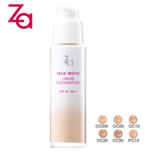 Za True White Ex Liquid Foundation Strawberrycoco