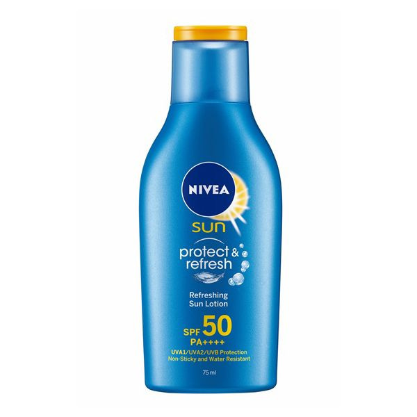 Nivea Sun Protect & Refresh Refreshing Sun Lotion SPF50 - Strawberrycoco