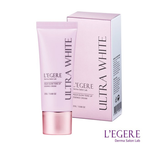 L’EGERE Ultra White Aqua Glow Tone Up Essence Cream