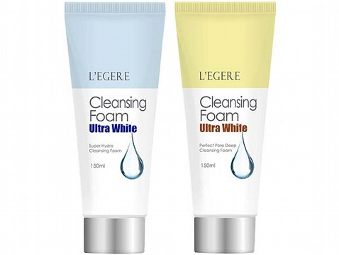 L'EGERE Ultra White Cleansing Foam