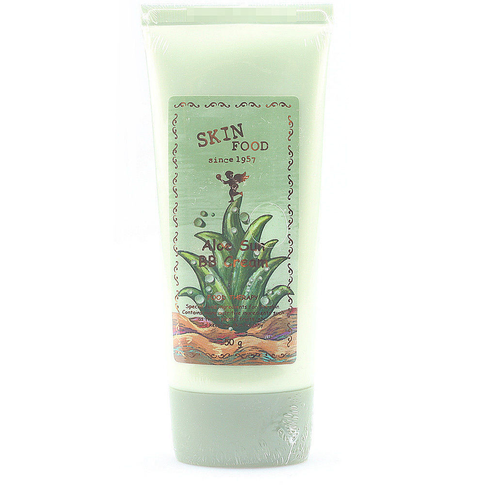 SKINFOOD Aloe Sun BB Cream 2 Colors 50g - Strawberrycoco