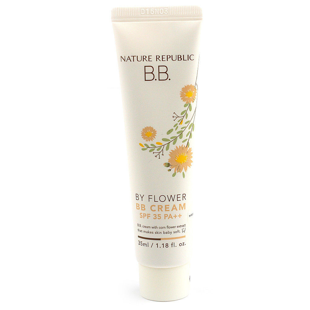 NATURE REPUBLIC By Flower BB Cream 35ml SPF35 PA++ #2 Normal Skin Tone -  Strawberrycoco