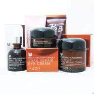 MIZON All In One Snail Cream + Ampoule + Eye Cream + Gel Cream + BB Cream Set