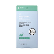 THE FACE SHOP Blackhead Out Aloe Nose Strips - 1pack (7pcs)