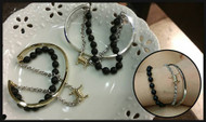 Three Layered Beads Bracelet