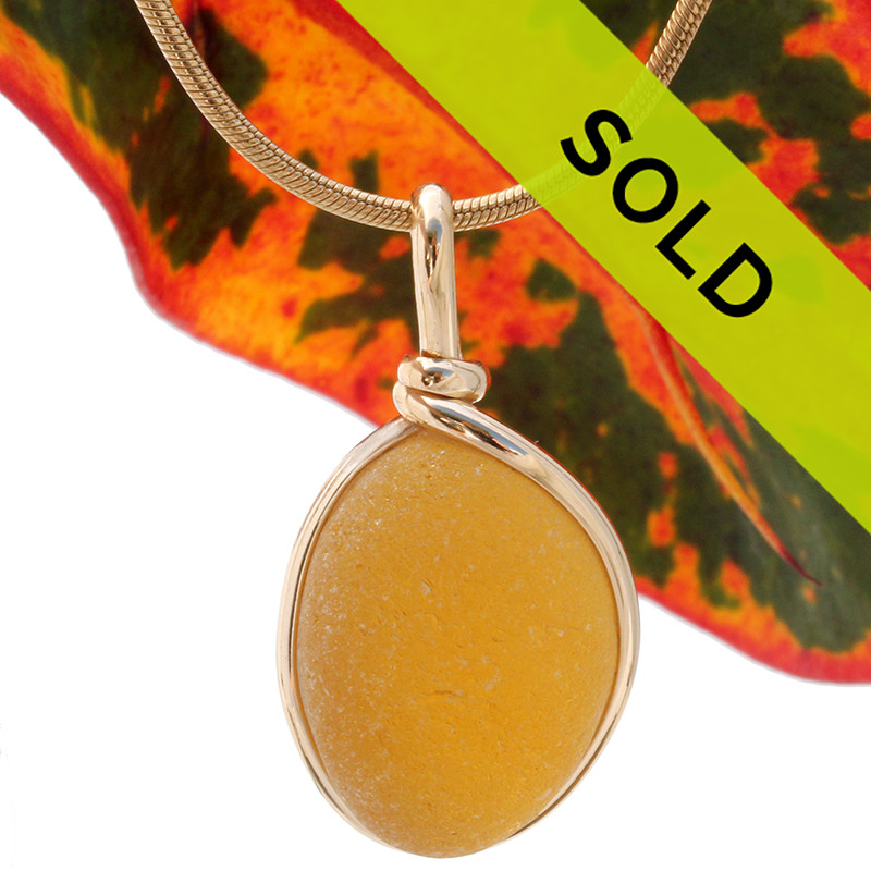 14K Yellow Gold Golden Glasses Pendant With Necklace