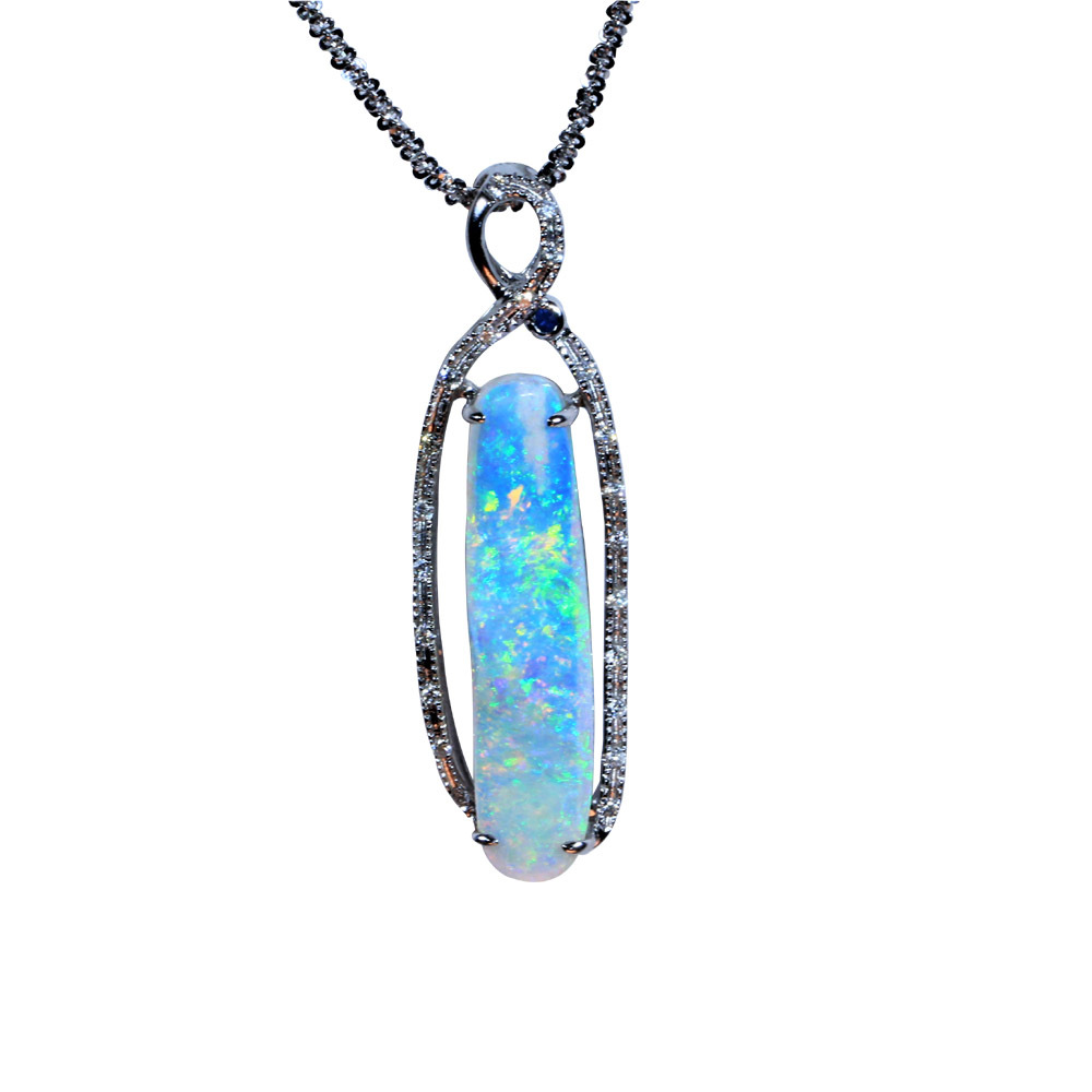 GOLD OPAL NECKLACE