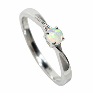 Beautiful Natural Australian Green Fire Opal Stone Ring 925 Solid Sterling Silver Ring Handmade Opal Stone Size 15x7 mm Birthstone for Rings