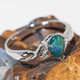 black opal ring