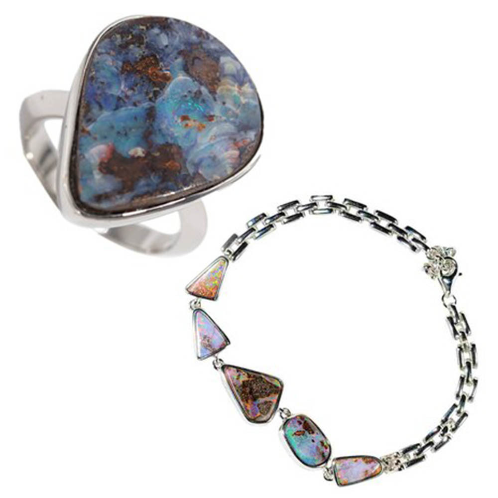 opal jewelry set