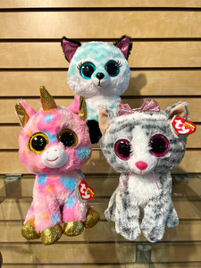 Kiki, Atlas and Fantasia Ty Beanie Boos