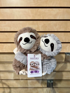 Sloth hugs warmie