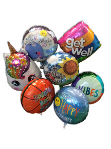 Get Well Soon balloon samples