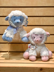 Our snugly baby lamb will be a buddy for little patients. 