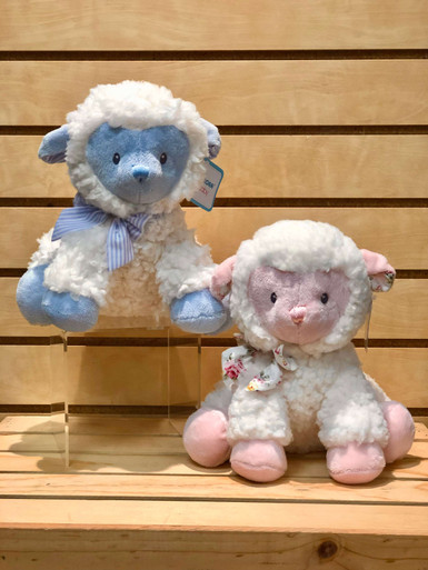 Our snugly baby lamb will be a buddy for little patients. 