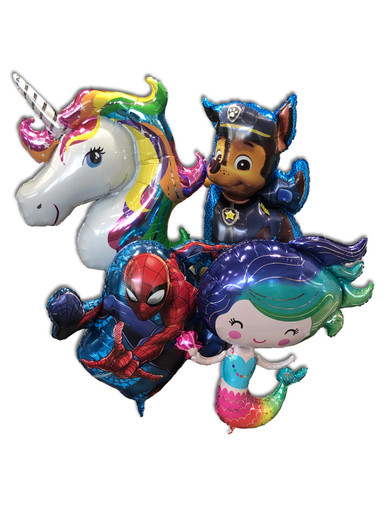 36" Mylar balloon examples