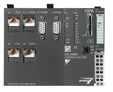 VIPA 015-CEFPR01 | CPU 015, 256KB, ETHERNET, PROFINET CONTROLLER