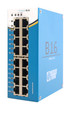 promesh b16 industrial managed switch angle view.