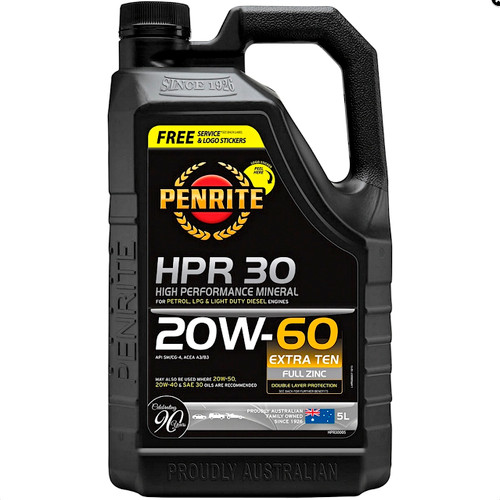 VF HPR30005 Penrite HPR30 OIL 20W60 5 L