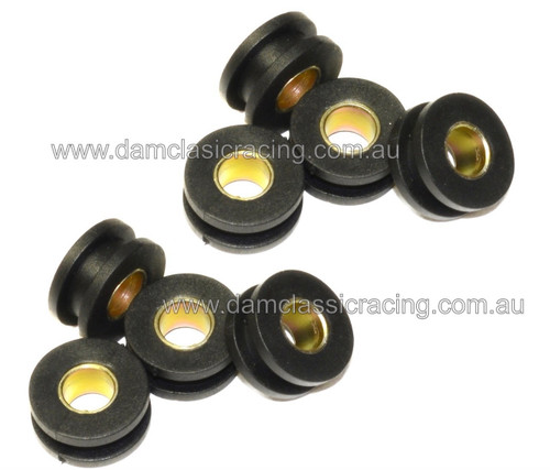 Rubber Grommet & Spacer for front guard 8/SET