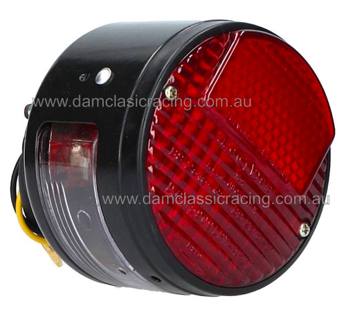 Round CEV  Tail Light (R) Black