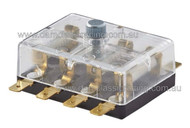 Fuse Box 4 fuse with 8 spade terminal