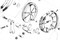 47101001 Laverda Brake Anchor Plate early GT/SF