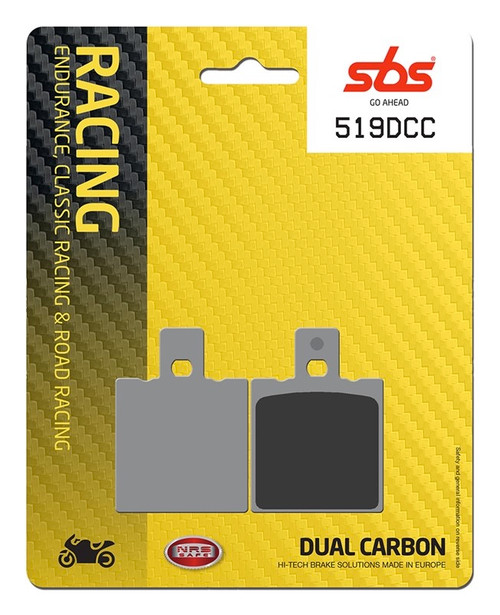 SBS 519DCC Dual Carbon Classic Race Pads 05/P32 Caliper