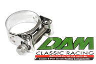 37184100 Exhaust Clamp Stainless 31-34mm