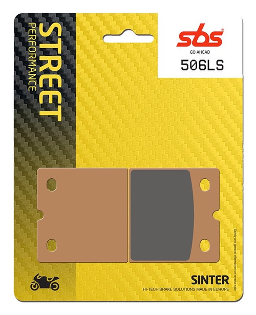 SBS 506LS Performance Sinter Pads Rear 08 Caliper