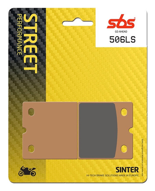 SBS 506LS Performance Sinter Pads Rear 08 Caliper